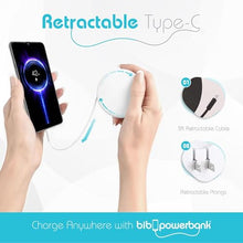Load image into Gallery viewer, Wall charger & Power bank & retractable cable Lightning, or USB C $34.99 or Micro $24.99